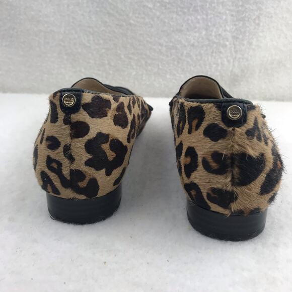 COLE HAAN Go To Grand 360 Women's Leopard Print Leather Slip-On Loafers Size 8B - Picture 8 of 13